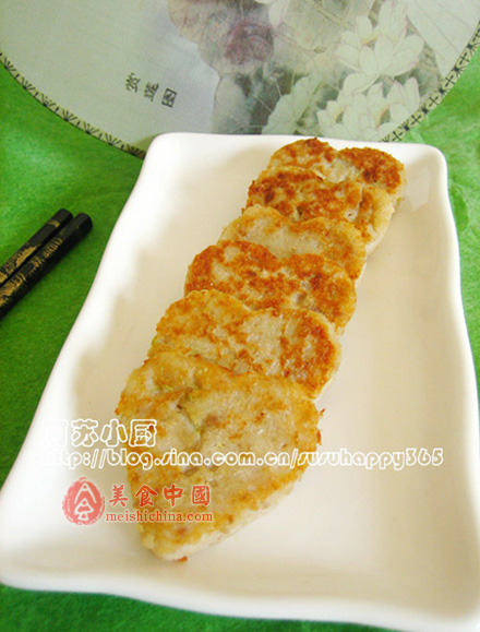香煎藕餅