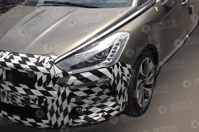長安諦艾仕改款DS5車型諜照曝光 9月上市
