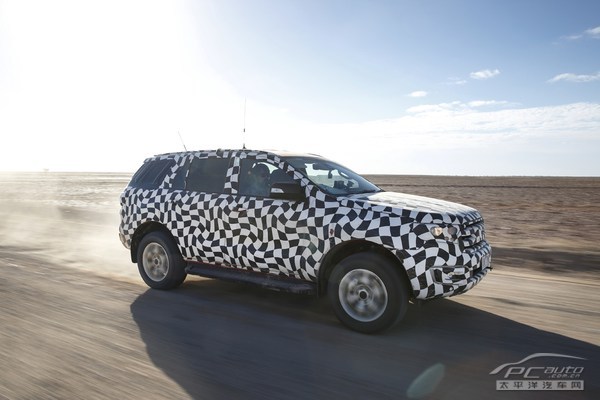 福特Everest原型車路試
