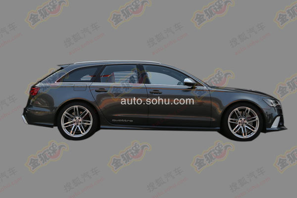 奧迪RS 6旅行版國內(nèi)諜照曝光 或進(jìn)口引入