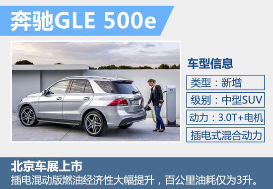 奔馳GLE插電混動(dòng)版正式上市 售119.8萬元