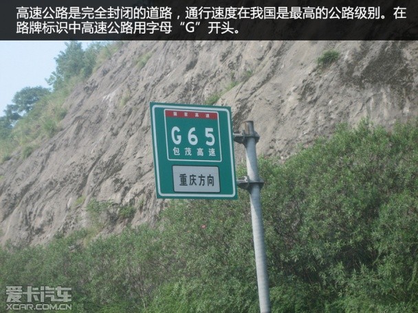 高速指示牌