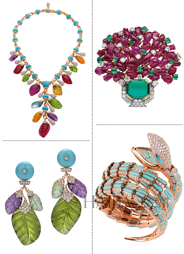 寶格麗 (Bulgari) 高級(jí)珠寶展作品展示