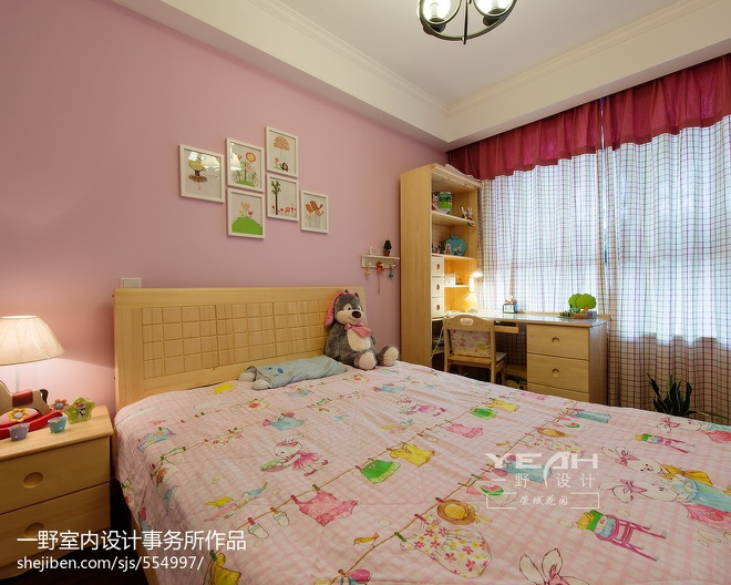 美式風(fēng)格女孩兒童房裝修效果圖大全 美式風(fēng)格女孩兒童房裝修效果圖大全