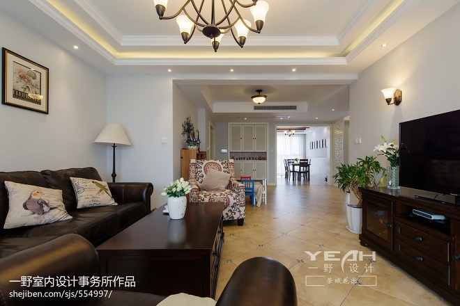 美式風(fēng)格客廳沙發(fā)裝修效果圖 美式風(fēng)格客廳沙發(fā)裝修效果圖