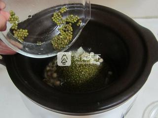 綠豆百合蓮子羹的做法步驟:3
