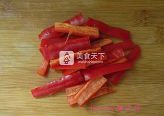 紅椒炒絲瓜的做法步驟:4