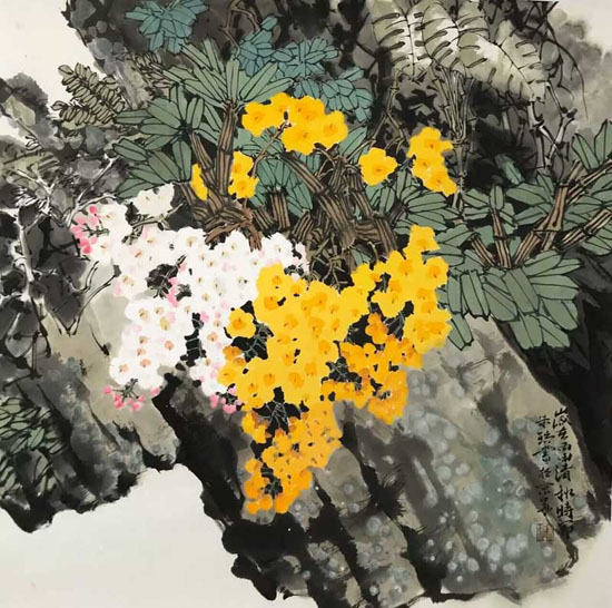 丁酉之春68x68cm
