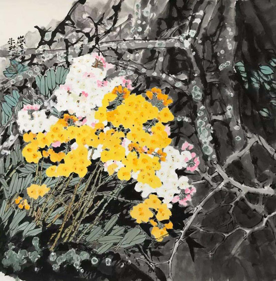 黔山深處68x68cm