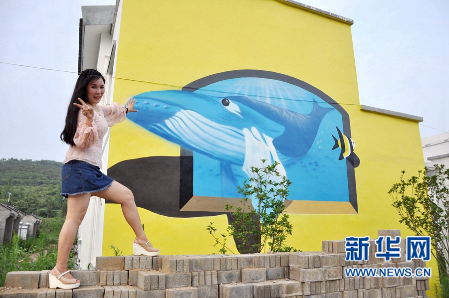 3D立體畫扮靚新農(nóng)村 3D立體畫扮靚新農(nóng)村