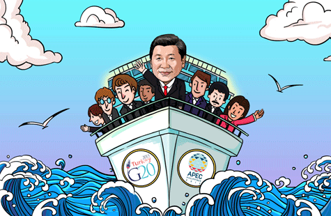 11��19������(x��)��ƽ��ϯ��ϯ��̫��(j��ng)�ϽM��(APEC)�ڶ�ʮ�����I(l��ng)��(d��o)�˷���ʽ��(hu��)�h�����l(f��)���}�顶�����P(gu��n)ϵ ���ف�̫���s������ּ���v����(x��)��ϯ������M(j��n)��̫�؅^(q��)�������A���Ă�(g��)�������������L(zh��ng)�h(yu��n)�����Ɓ�̫���L(zh��ng)�ں�����(zh��n)�Լܘ�(g��u)���ĸ(chu��ng)�����遆̫��(j��ng)��(j��)�����µ����L(zh��ng)��(d��ng)�������M(j��n)һ�w���������_(k��i)���́�̫��(j��ng)��(j��)����ȡ�Є�(d��ng)���ѹ��R(sh��)�D(zhu��n)����ɹ�����(d��ng)���������(x��)��ϯ���̻؇�(gu��)���Y(ji��)������6��Ķ�ʮ��(gu��)���F(tu��n)��G20����APEC���p���(hu��)��֮����