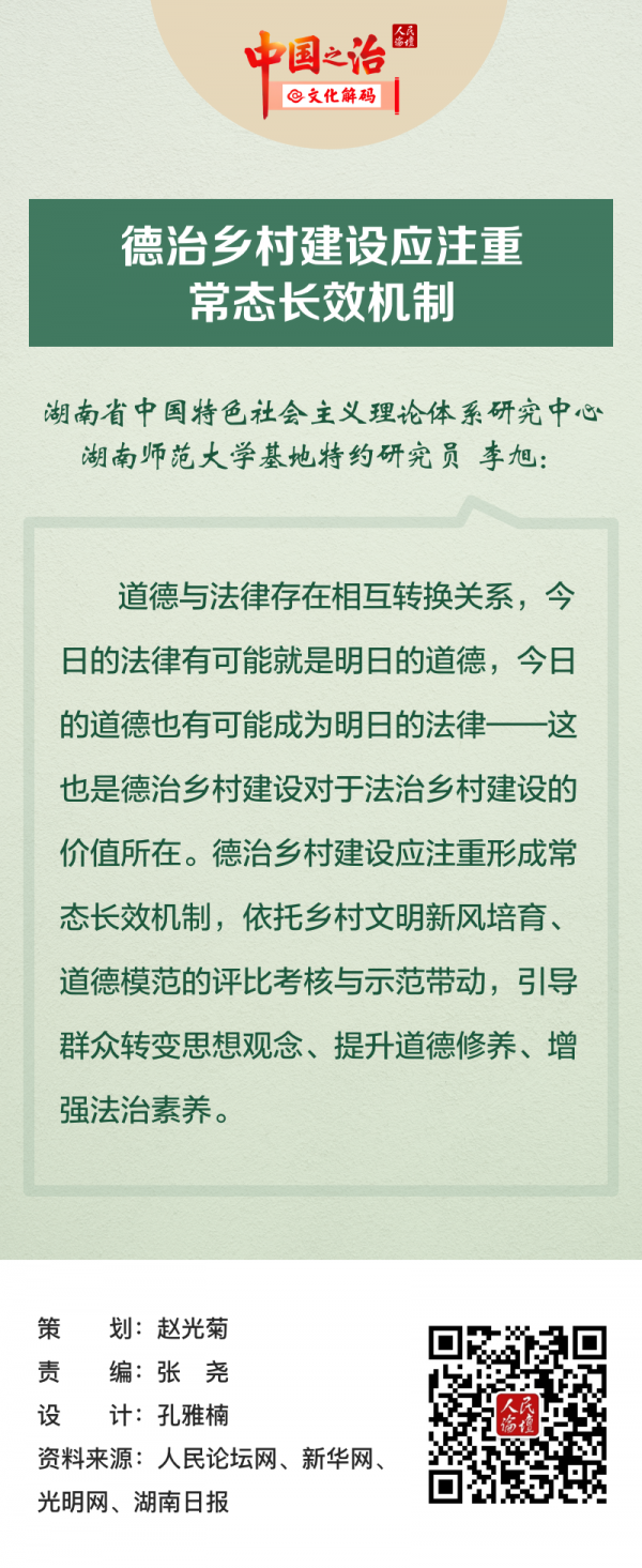 【中國之治@文化解碼】圖解 鄉(xiāng)村治理中的德治文化優(yōu)勢
