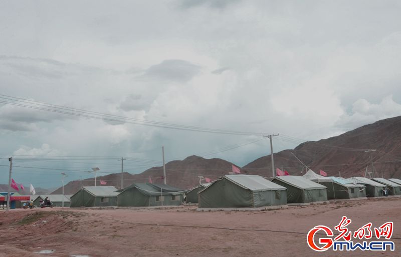 走進西藏“4·25”地震安置點:能看電視免費用餐