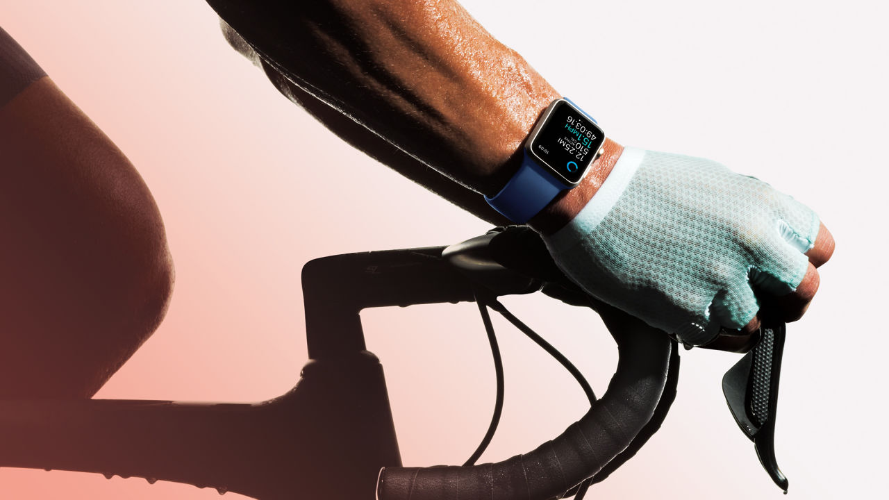�����@ʾ����Apple Watch��һ������Ů�Ԛgӭ