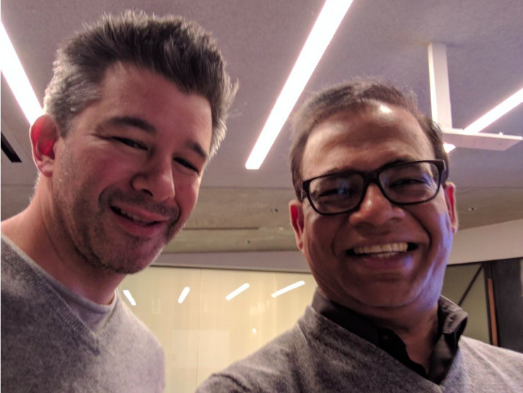 ����Uber��ϯ��(zh��)�й�Travis Kalanick�����ң�ǰ�ȸ������I(y��)��(w��)ؓ(f��)؟(z��)��Amit Signal