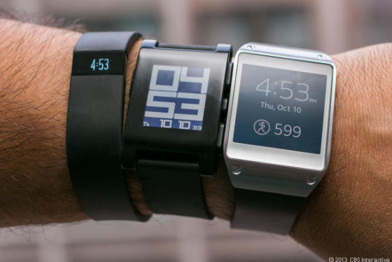 Fitbit Force�\(y��n)��(d��ng)����Pebble�����ֱ�������Galaxy Note�����ֱ�