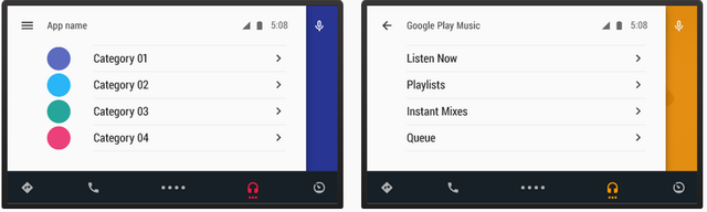 Android Auto�_�l(f��)���ęn���� ��(y��ng)���O(sh��)Ӌ(j��)����